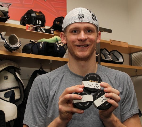 Congrats Corey Perry on the hat trick 